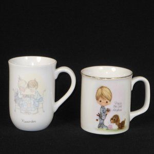 2 Coffee Mugs. Precious Moment.